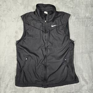 Nike Black Quilted Athletic Vest
